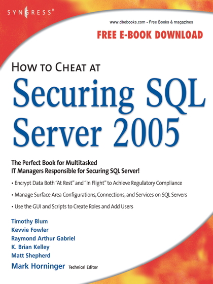 How to Cheat at: Securing SQL SERVER 2005 - Timothy Blum.jpg