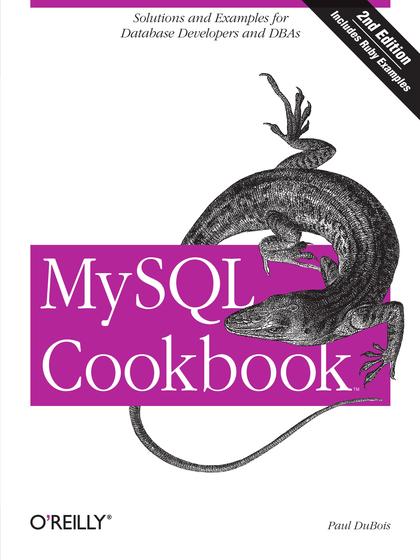 MySQL Cookbook 2nd Edition - Paul DuBois.jpg