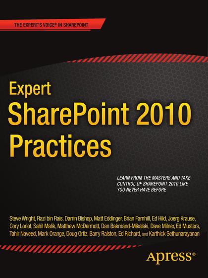 Expert SharePoint 2010 Practices - Steve Wright, Razi bin Rais and so on.jpg