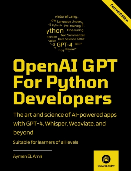 OpenAI GPT For Python Developers 2nd Edition - Aymen El Amri.jpg