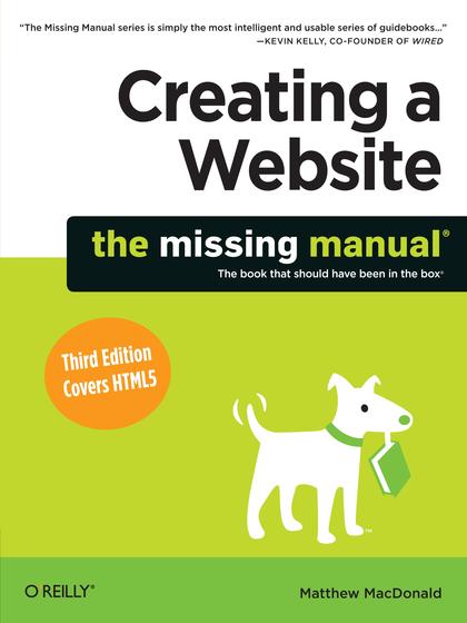 Creating a Website The Missing Manual 3rd Edition - Matthew MacDonald.jpg