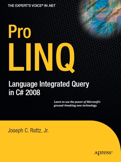 Pro LINQ: Language Integrated Query in C# 2008 - Joseph C. Rattz, Jr..jpg