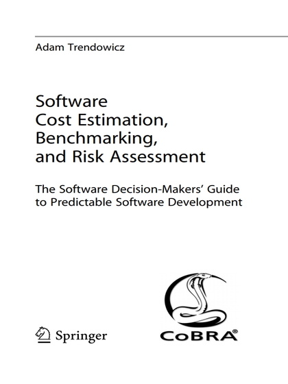 Software Cost Estimation, Benchmarking, and Risk Assessment - Adam Trendowicz.jpg