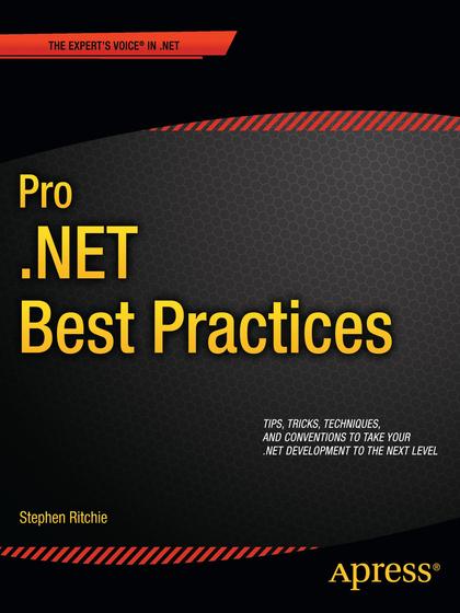 Pro .NET Best Practices - Stephen Ritchie.jpg