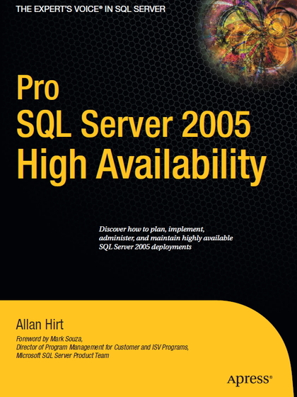 Pro SQL Server 2005 High Availability - Allan Hirt.jpg